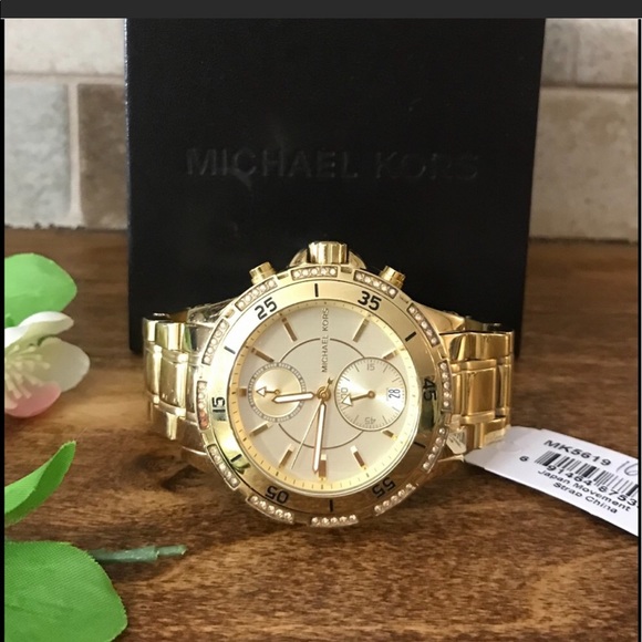 Michael Kors Accessories - Michael Kors MK5719 Garret Gold Tone Watch